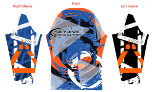 Skydiving Jerseys design | T-shirt Design by BABLEO