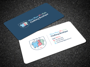 Maw Maw M's Kids Clothing Boutique  | Business Card Design by Sandaruwan