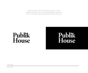 Publik House | Logo Design by Ng V Duc