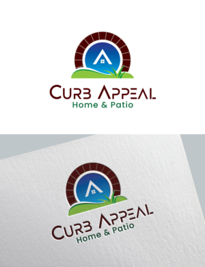 Logo-Design von HAREESH (Creative Graphic Designer) für Curb Appeal Hardscaping LLC | Design #26800524