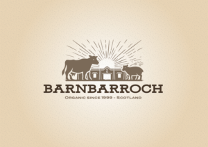 Name: Barnbarroch     Tag: Organic since 1999 - Scotland | Logo Design by grrssn