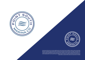 Point South Marina Co | Logo Design by christianpoetoe