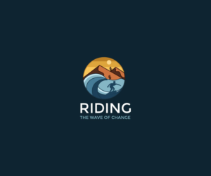 Riding the Wave of Change | Logo Design by ecorokerz