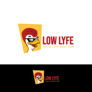 Low Lyfe.  Chicken and Other Stuff (or one of the other slug lines above) | Logo-Design von Natasa m.