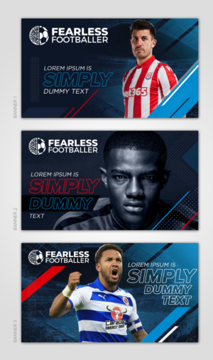 Youtube Thumbnail templates x 4 for football channel (more than 1 winner will be chosen) | Graphic Design by SAI DESIGNS