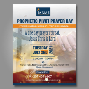 Prophetic Pivot Prayer Day 2021 | Flyer-Design von aspiremedia