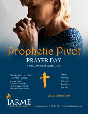 Prophetic Pivot Prayer Day 2021 | Flyer-Design von citygirl17