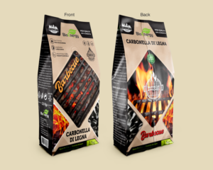 CHARCOAL BBQ GRILL PACKAGING 2,5 KG | Graphic Design by Tuba Art Studio. IZ (IMRAN ZW)