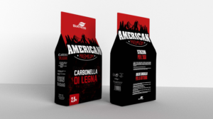 CHARCOAL BBQ GRILL PACKAGING 2,5 KG | Graphic Design by Bear Studio