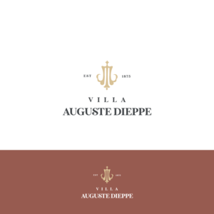 Villa Auguste Dieppe | Logo Design by emmanuel 23