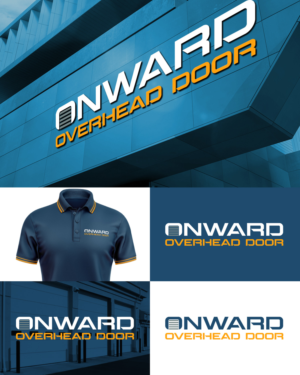 Onward Overhead Door | Logo Design by Sergio Coelho