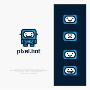 Pixel.bot | Logo Design by ThiagoB