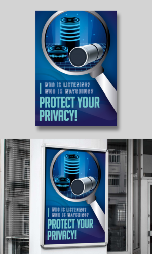 Say Something About Privacy!!! | Poster-Design von ecorokerz