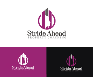 Logo and Business Card Design by Vishak vasu for Stride Ahead Property Coaching | Design: #27021110