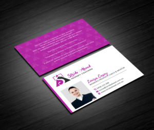 Logo and Business Card Design by Creations Box 2015 for Stride Ahead Property Coaching | Design: #26822140