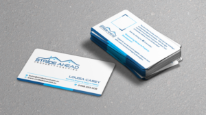 Logo and Business Card Design by Dave Paresh for Stride Ahead Property Coaching | Design: #26898764