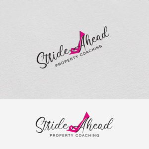 Stride Ahead Property Coaching | Logo- und Visitenkarten-Design von u2square