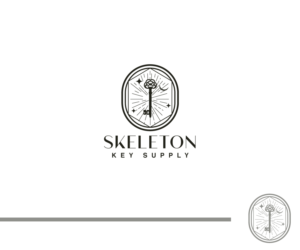 Skeleton Key Supply | Logo Design by Fat Bat Man