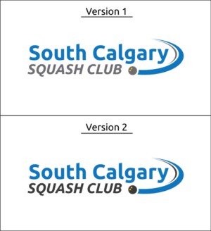 South Calgary Squash Club  or SCSC | Logo Design by M Habib