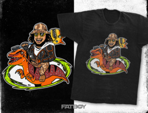 Cartoon Character T-shirt Design! | T-Shirt-Design von Fatboy Graphic