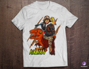 Cartoon Character T-shirt Design! | T-Shirt-Design von FigliaPerduta