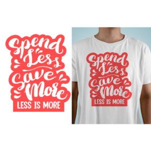 Financial Wellness Motivation Tee | T-Shirt-Design von exoddinary