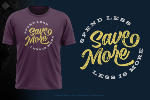 Financial Wellness Motivation Tee | T-Shirt-Design von G3K