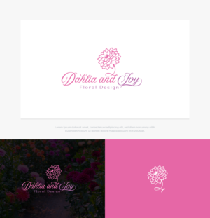 Dahlia and Ivy Floral Design | Logo Design by mintcreative