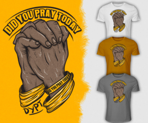 "Did you pray today" t shirs. crew neck and hoodies | T-shirt Design by Falih A