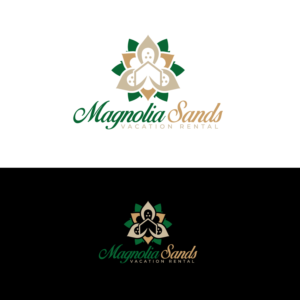 Magnolia Sands       Vacation Rental | Logo Design by Graphic Bricks