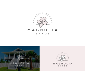 Magnolia Sands       Vacation Rental | Logo Design by step forward 2