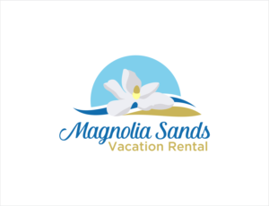 Magnolia Sands       Vacation Rental | Logo Design by BNdesigner