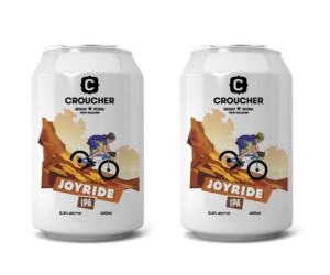 Beer Can Label design for "Joyride IPA" | Label Design by Bittersweet