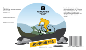 Beer Can Label design for "Joyride IPA" | Label Design by Inaaina