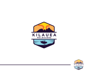 Kilauea, Melbourne | Logo Design by Fat Bat Man