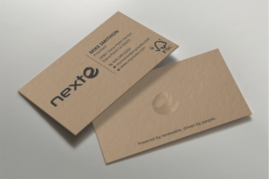 Social responsible Renewable Energy company | Business Card Design by DesignShout