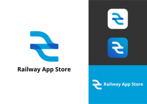 either "Railway App Store" or nothing in the logo itself, but  could be underneath) | Logo-Design von ammar_ed