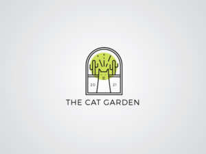 The Cat Garden | Logo Design by step forward 2