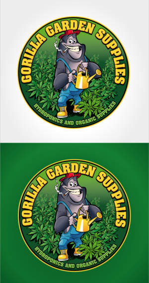 Gorilla Garden Supplies hydroponics and organic supplies | Graphic Design by Suprakash 3