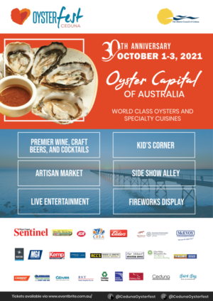 Oysterfest 2021 30th Anniversary | Graphic Design by aniep