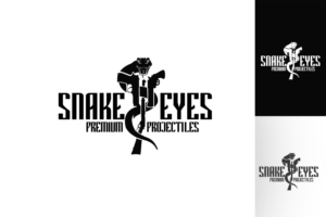 Snake Eyes Premium Projectiles | Logo Design by Roger B.