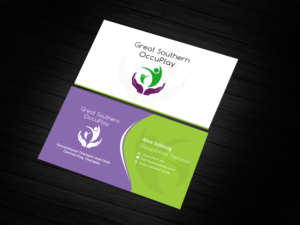 Business Card- Occupational Therapist | Visitenkarten-Design von Blue Sparrow