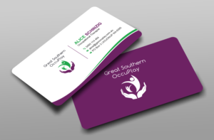 Business Card- Occupational Therapist | Visitenkarten-Design von Uttom 2