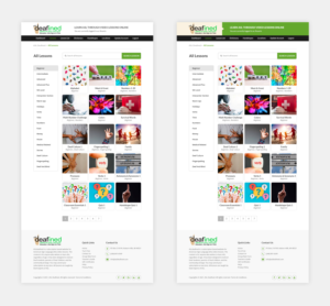 ASL Learning Website Application Pages Redesign | Web-Design von Starlyn DS