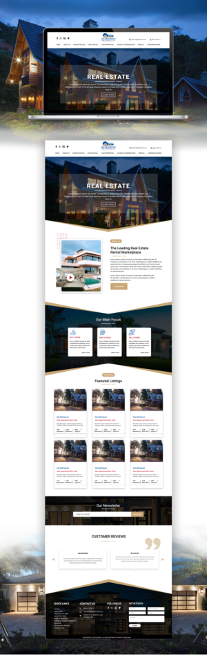 Real Estate Website | Web Design by Adeel Rahman