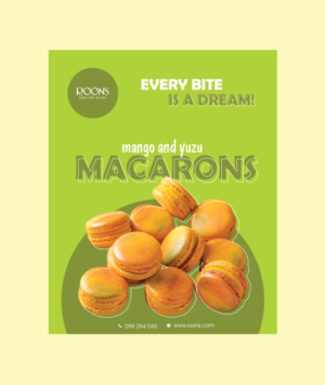 Ad design for a macarons brand  | Banner-Design von oxxi