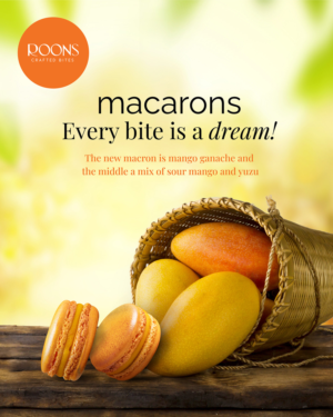 Ad design for a macarons brand  | Banner-Design von lnb...