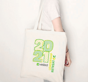 Tshirt/Canvas Bag Design for Fintech Marketing Company - Vested | Graphic Design by atularts