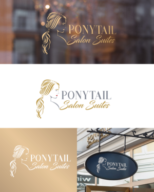 Ponytail Salon Suites | Logo Design by Sergio Coelho