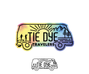 Tie Dye Travelers | Logo Design by luiz otavio I DESIGN